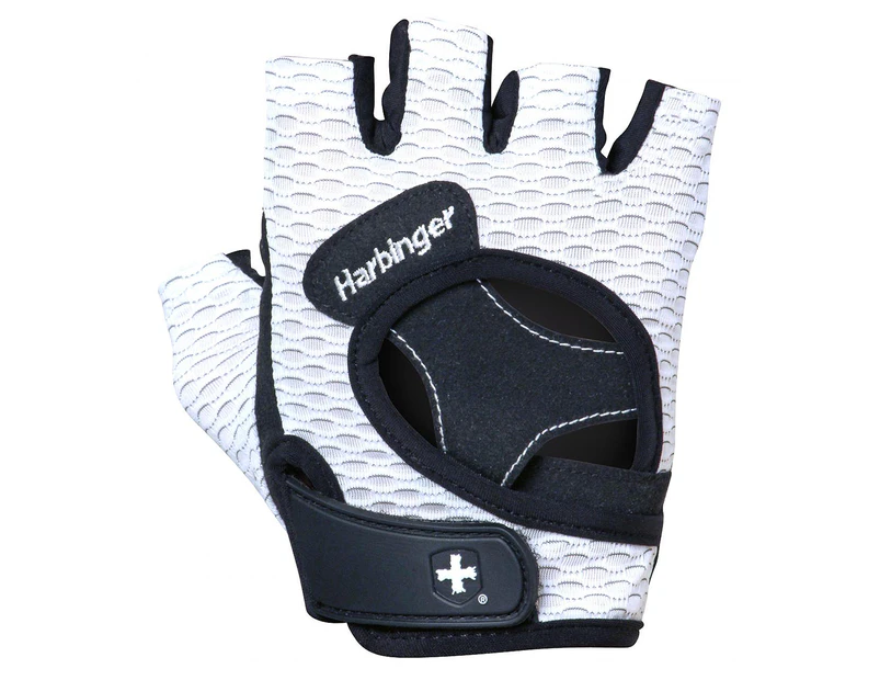 Harbinger Women's FlexFit Strength Gloves - White