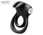 Vedo Thunder Bunny Rechargeable Dual C-Ring - Black Pearl