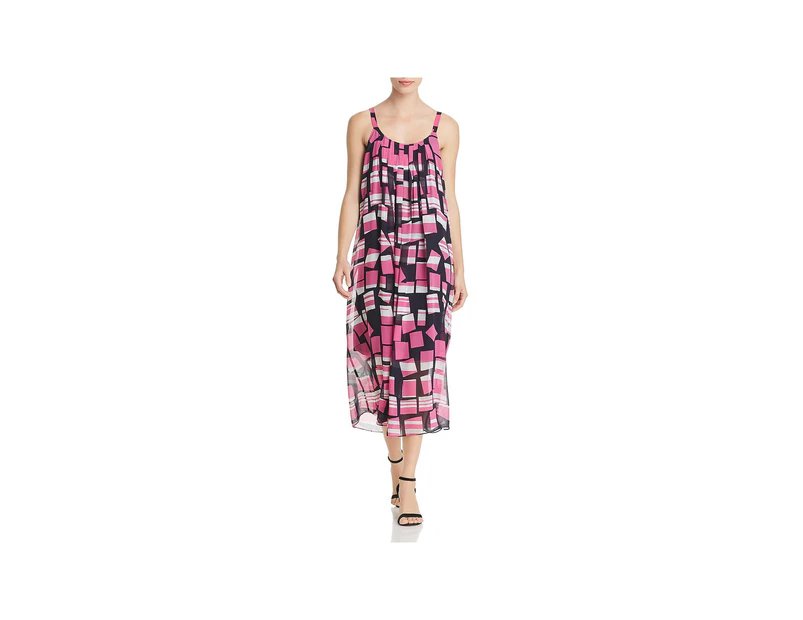 Nic + Zoe Women's Dresses Midi Dress - Color: Multi