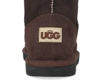 Opal Ugg Unisex Mini Sheepskin Boots - Chocolate