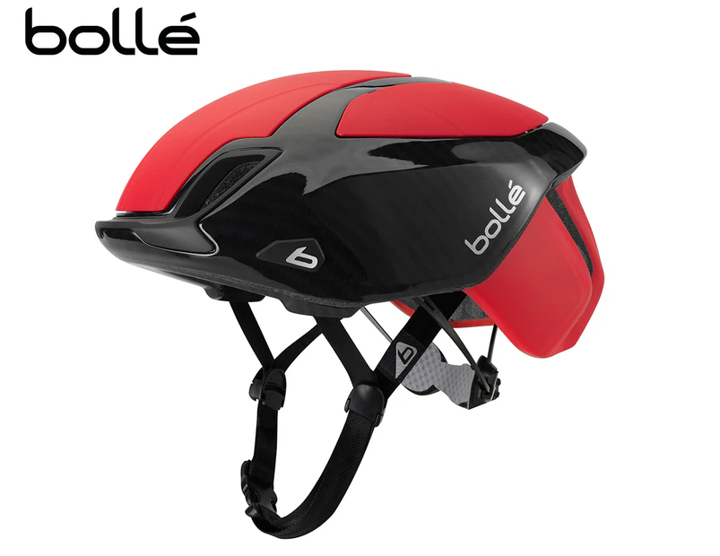 Bollé The One Road Premium Helmet - Red/Carbon