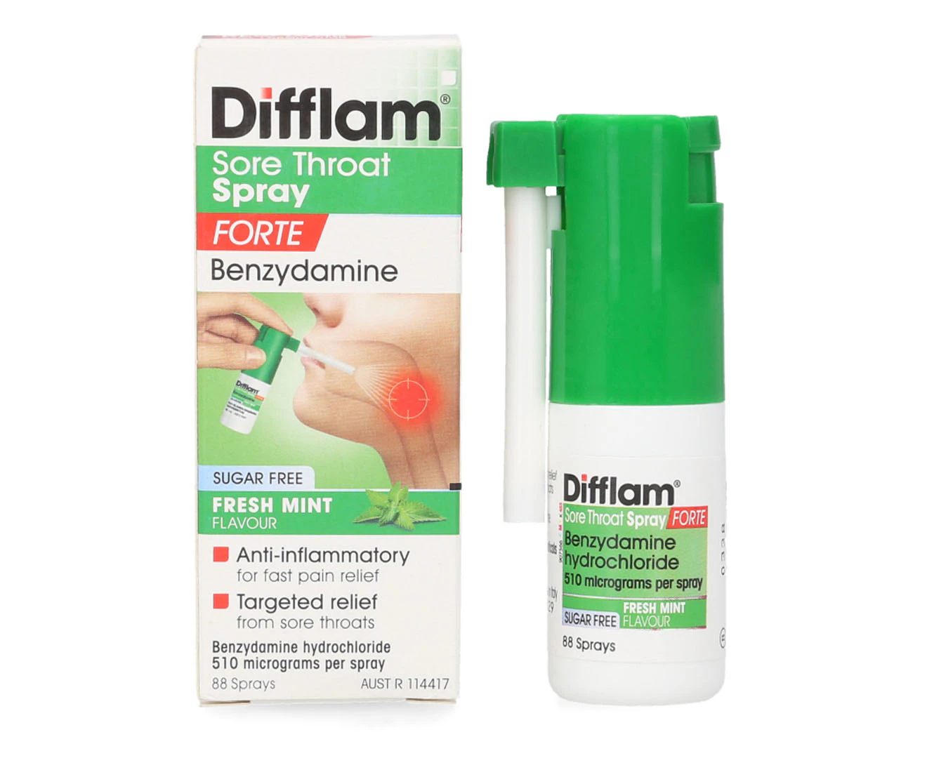 Difflam Sore Throat Spray Forte 88 Sprays