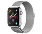 Apple Watch Series 4 (GPS + Cellular) 44mm Stainless Steel Case with Stainless Steel Milanese Loop