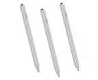 WIWU P3 3 Packs Capacitor Pen Apple Pencil Touch Pen Capacitive Rechargeable Stylus For iPad/Samsung Tablet PC - White