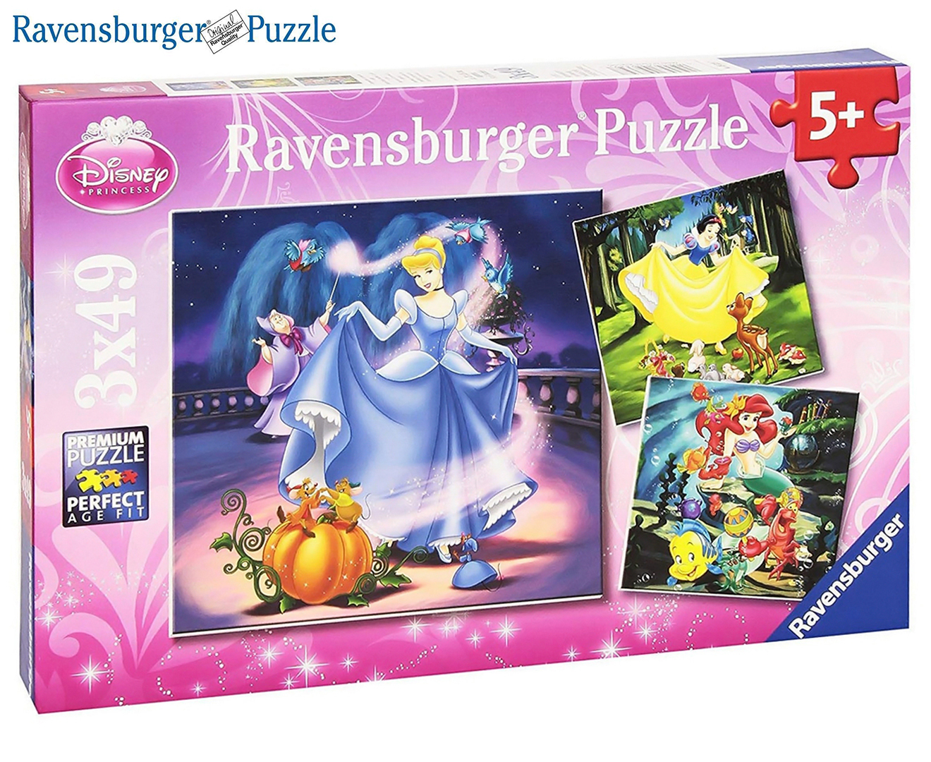 Ravensburger Disney Princesses 3 Puzzle Jigsaw Puzzle Set Nz