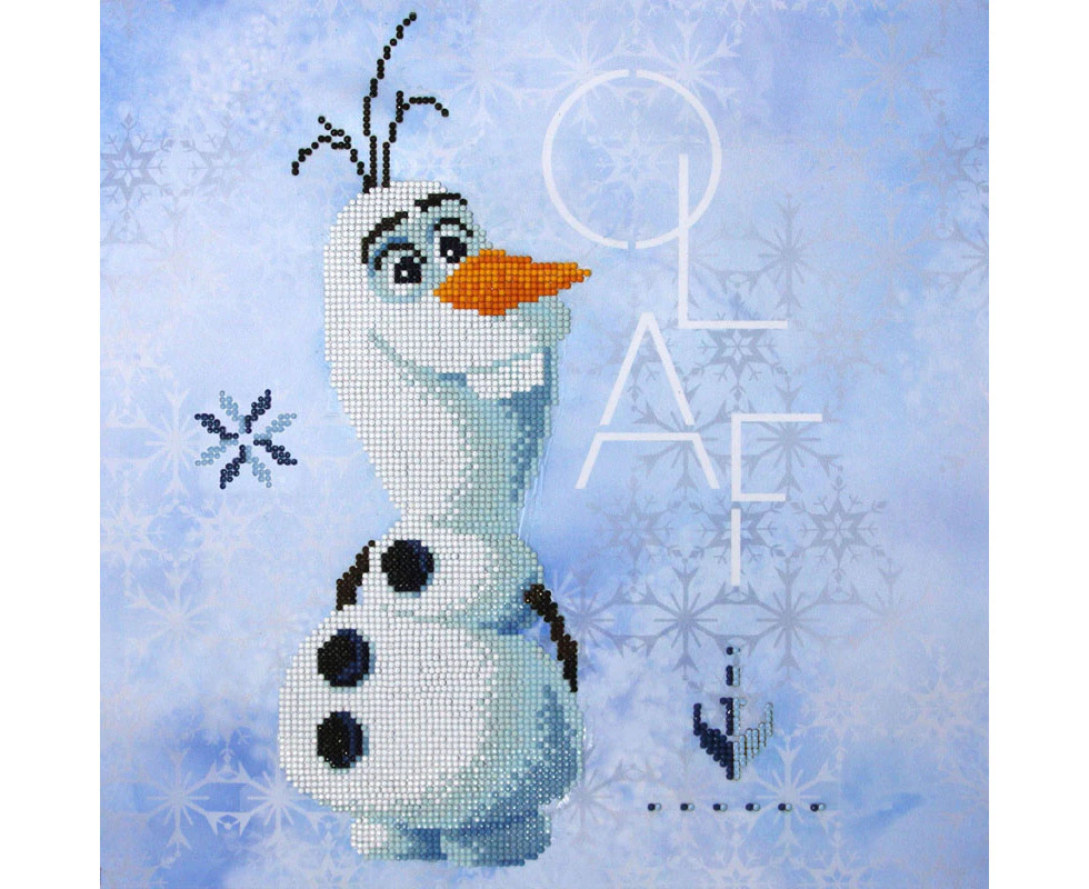 Diamond Dotz Disney FROZEN II OLAF DDD.1025 Diamond Painting Art Kit