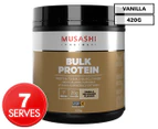 Musashi Bulk Protein Powder Vanilla Milkshake 420g