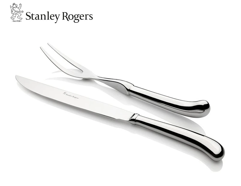 Stanley Rogers 2-Piece Pistol Grip Carving Set