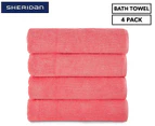 Sheridan Trenton Bath Towel 4-Pack - Peony