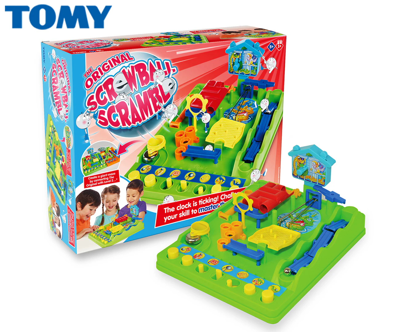 Tomy Screwball Scramble Obstacle/Maze Activity Game Play Kids/Child 5y+