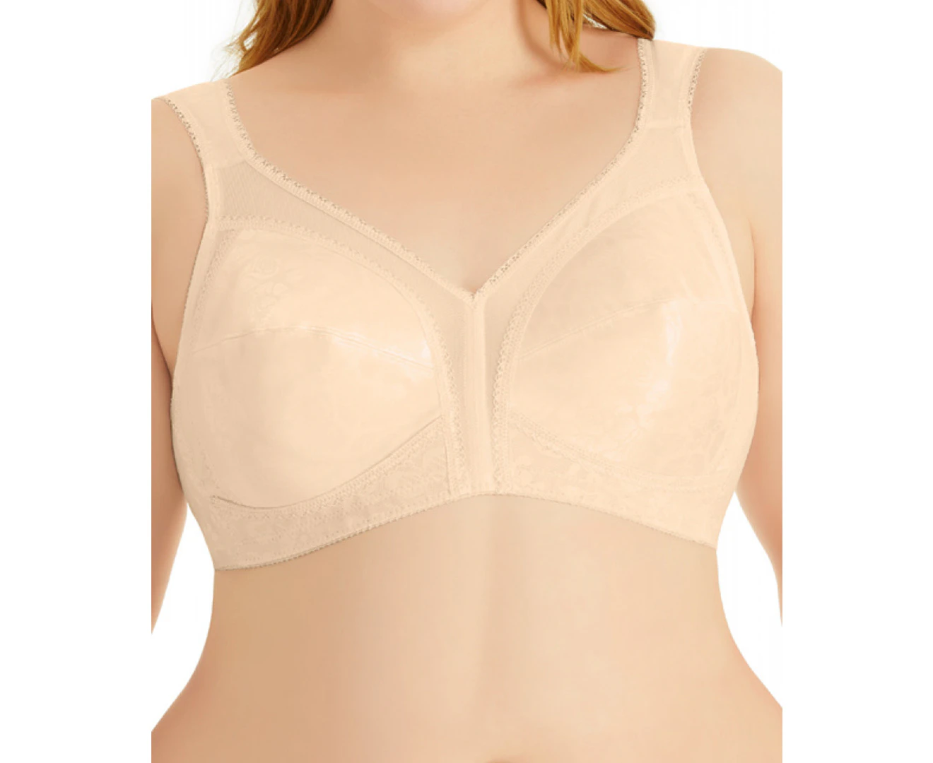 Playtex Women's Comfort Strap Wirefree Bra - Natural Beige