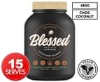 Blessed by EHP Labs Plant Based Protein Choc Coconut 480g 1