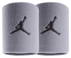 Nike Jordan Jumpman Wristbands - Wolf Grey/Black