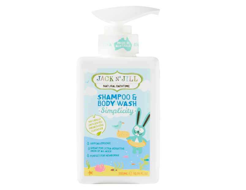 Jack N' Jill Simplicity Shampoo & Body Wash 300mL