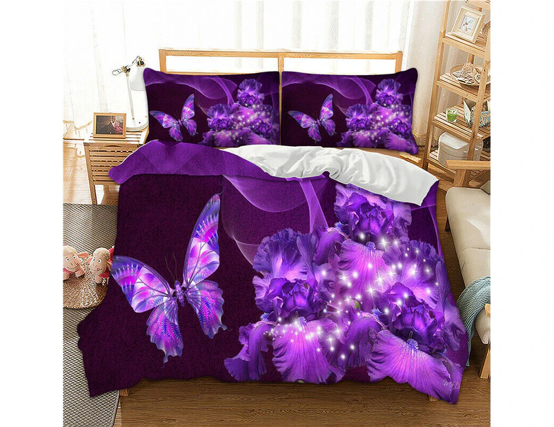 Butterfly Double/Queen/King - Quilt Cover Set