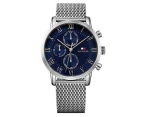 Tommy Hilfiger Men's 44mm 1791398 Stainless Steel Watch - Blue