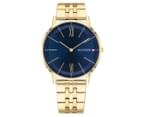 Tommy Hilfiger Men's 40.5mm Stainless Steel Watch - Blue/Gold 1