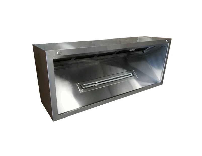 SimcoHood SH Series Exhaust Canopy 2600x1000 mm - Silver
