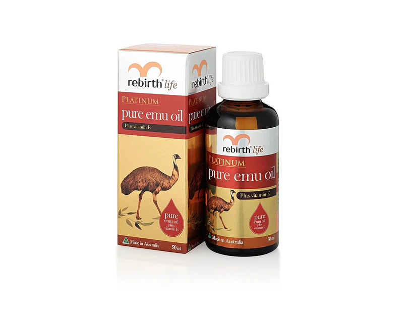 Rebirth-Pure Emu Oil Plus Vitamin E 50ml