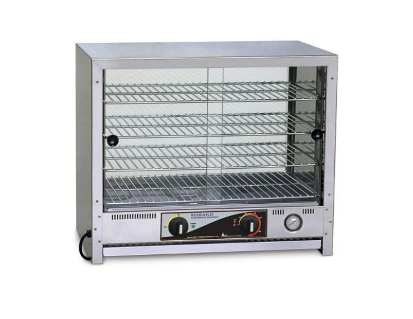 Roband Pie and Food Warmer 50 pies RB-PA50 Pie Warmers and Hot Food Displays - Silver