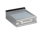 Baron Smooth Chromed Gas Griddle Plate - Silver