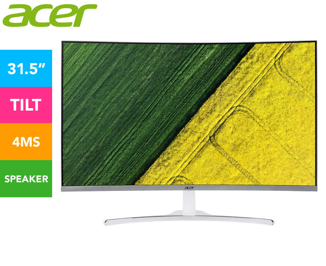 Acer Hz Fhd Hdr Curved Freesync Gaming Monitor Catch Com Au