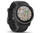 Garmin 42mm Fēnix 6S Sapphire Edition GPS Smartwatch - Carbon Grey/Black 2