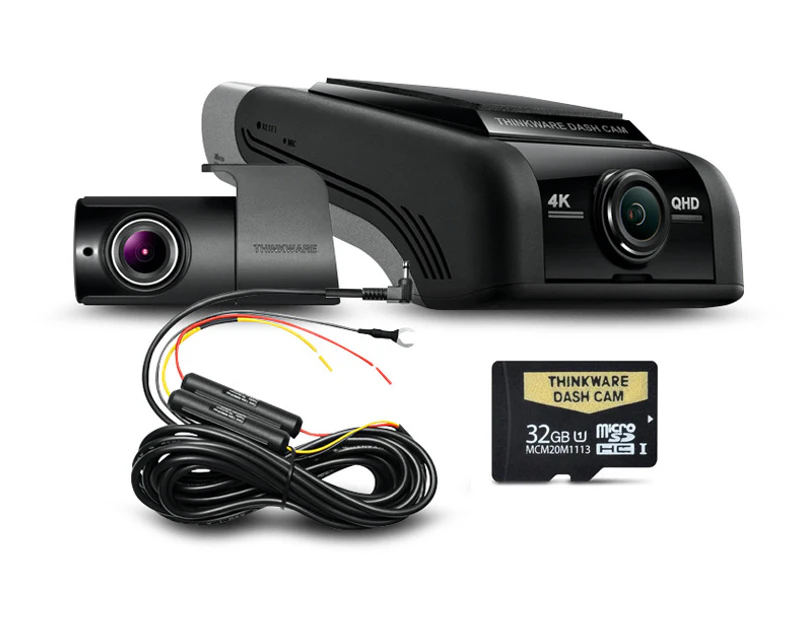 THINKWARE U1000 - 4K UHD Dual Channel Dash Camera - 32GB - 4K UHD 2160P videos [76 U4KD32]