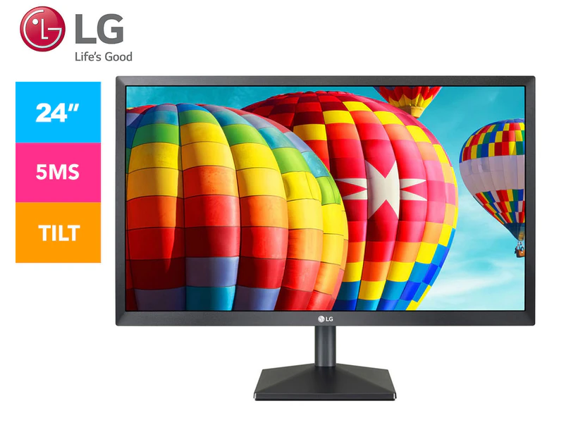 LG 24" Full HD FreeSync 75Hz IPS LED Monitor