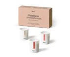 Aery Living : Aromatherapy Votive 3 Candle Gift Set Happiness