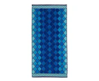 Cooper & Co. 86 X 172 cm, Blue Diamond Large Cotton Beach Towel