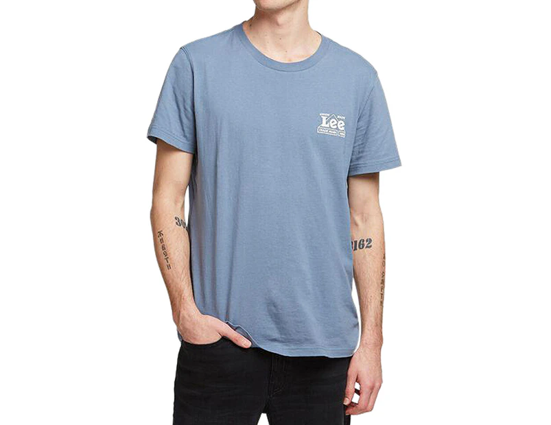 Lee Men's Union Tee / T-Shirt / Tshirt - Mirage Blue
