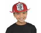 Red Firefighter Child Hat