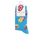 Happy Socks Baby/Kids' Rolling Stones Out Of Control Socks - Blue/Multi