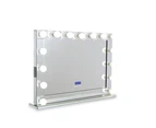 XL Mirrored Frame Hollywood Makeup Mirror with Dimmable LED Lights with Bluetooth Speaker