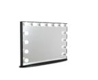 XL Frameless Hollywood Makeup Mirror with LED Lights & Sensor Touch Dimmer (Black) 1