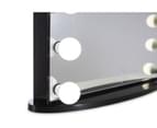 XL Frameless Hollywood Makeup Mirror with LED Lights & Sensor Touch Dimmer (Black) 2