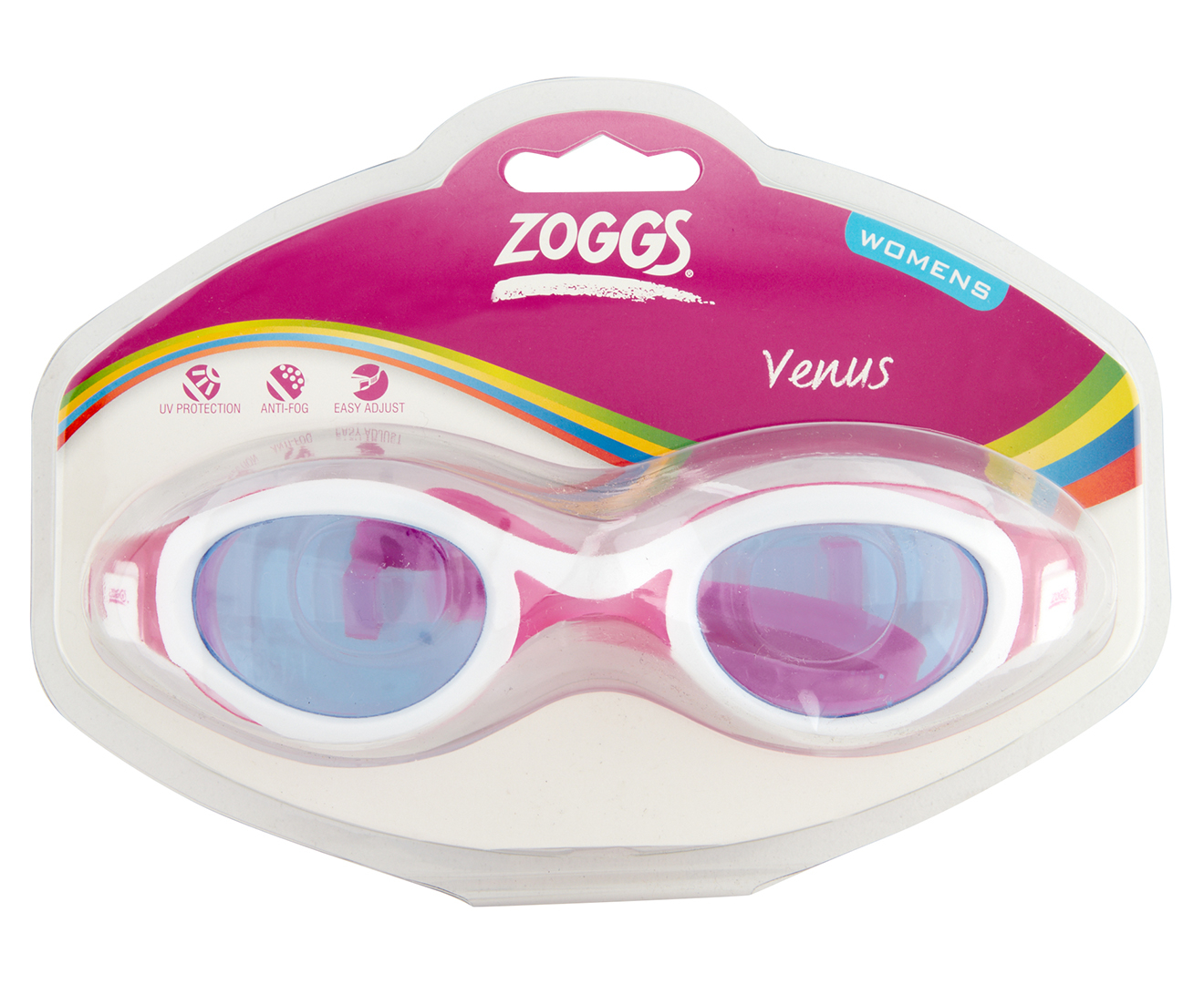 Zoggs Women's Venus Swimming Goggles - Pink/White | Catch.co.nz