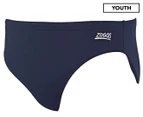 Zoggs Youth Boys' Cottesloe Racer Swim Brief - Navy