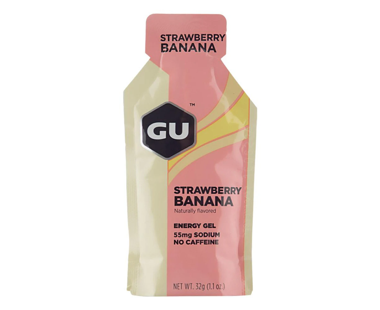 GU Energy Gel [Flavour: Strawberry Banana] [Size: 32g]