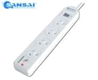 Sansai 4-Outlet Power Board w/ Surge Protector 1