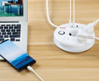 Aiwa 3-Outlet Surge-Protected Power Board
