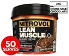 BSc Nitrovol Lean Muscle Recovery Protein Powder Milk Chocolate 3kg 1