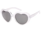 Cancer Council Kids' Lovebug Polarised Sunglasses - Ice Glitter/Smoke