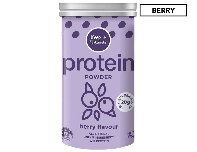Keep It Cleaner Protein Powder Berry 375g