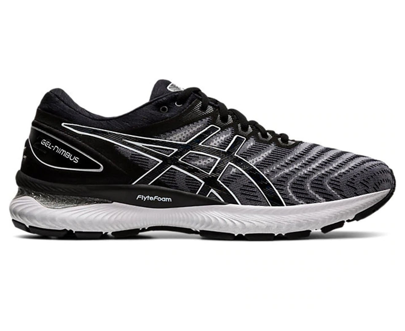 ASICS Men's GEL-Nimbus 22 Running Shoes - White/Black | Catch.com.au