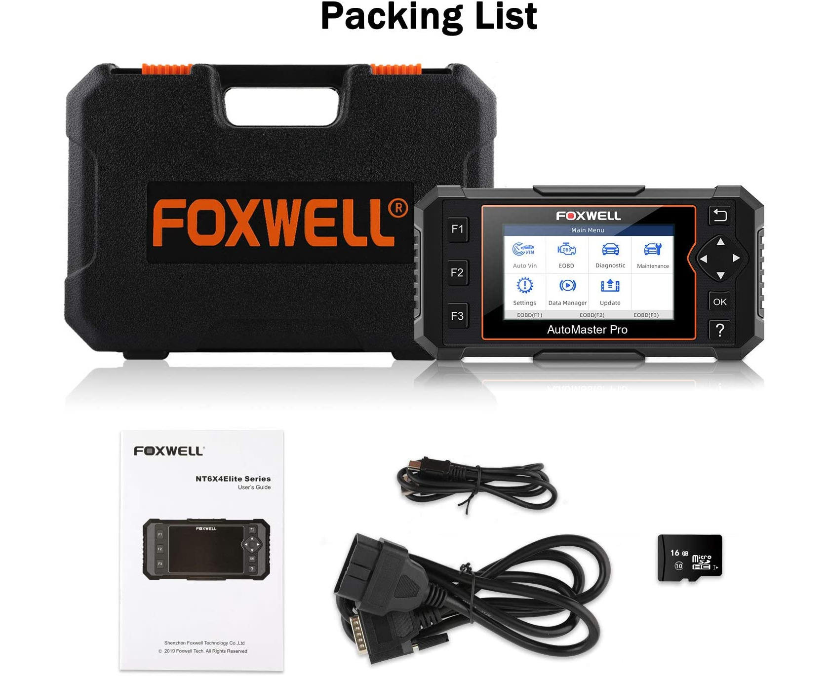 foxwell nt614 elite obd2 scanner