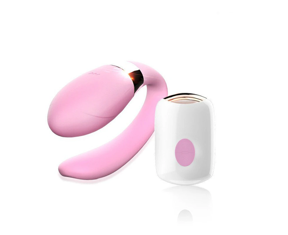 DIBE Tibe Wearable Remote Control Clitoris & GSpot Vibrator - Pink