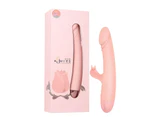 WOWYES V6 Swan Rotating Rabbit Vibrator Dildo