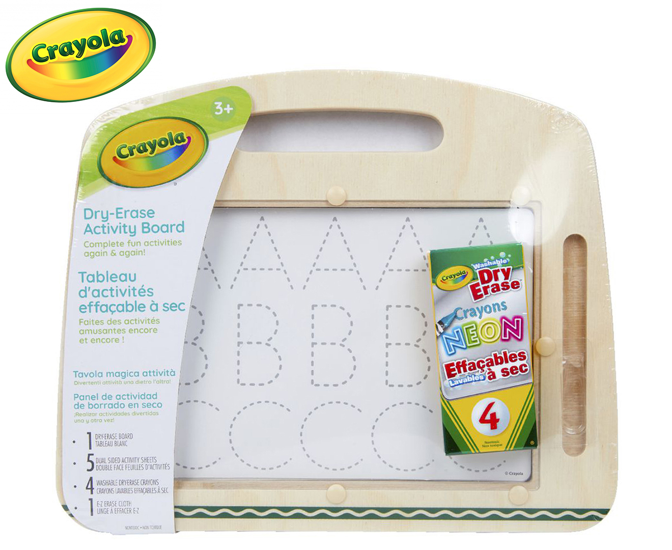 Crayola 7-Piece Dry-Erase Activity Board Set | Catch.co.nz